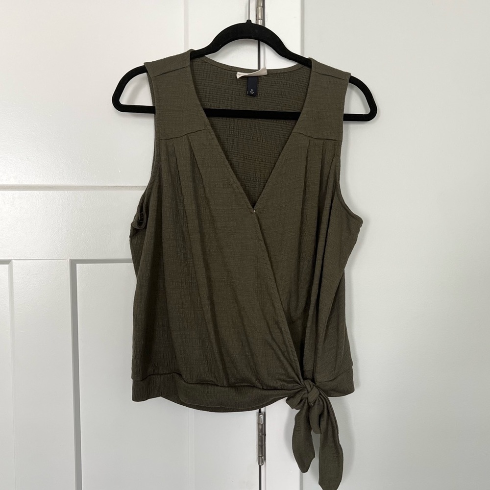 Universal Threads Olive Green Blouse